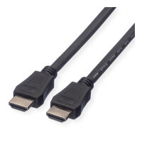 VALUE HDMI High Speed Kabel mit Ethernet, LSOH, schwarz, 7,5 m