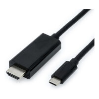 VALUE USB Typ C - HDMI Adapterkabel, 4K, ST/ST, 1 m