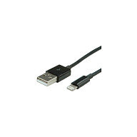 VALUE USB 2.0 Sync- & Ladekabel mit 8pin-Anschluss, 0,15 m