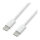 VALUE USB 2.0 Kabel, Typ C-C, ST/ST, 60W, wei, 1 m