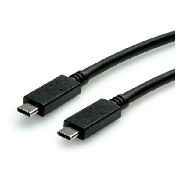 VALUE USB 3.2 Gen 2 Kabel, C-C, ST/ST, 4K UHD-1, 10Gbit/s, Emark, 100W, wei, 1 m