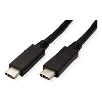 VALUE USB 3.2 Gen 2 Kabel, C-C, ST/ST, 4K UHD-1, 10Gbit/s, Emark, 100W, wei, 1 m