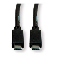 VALUE USB 3.2 Gen 2 Kabel, C-C, ST/ST, 4K UHD-1, 10Gbit/s, Emark, 100W, wei, 1 m