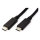 VALUE USB 3.2 Gen 2 Kabel, C-C, ST/ST, 4K UHD-1, 10Gbit/s, Emark, 100W, wei, 1 m