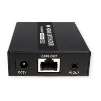 VALUE HDMI A/V Extender ber Kat.6A Kabel, 4K@30Hz, 40m