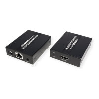VALUE HDMI A/V Extender ber Kat.6A Kabel, 4K@30Hz, 40m