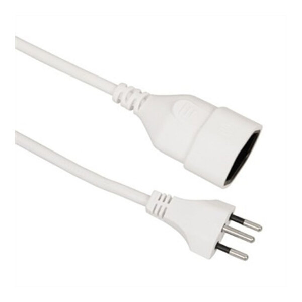 VALUE Verlngerungskabel T12/T13, wei, 5 m
