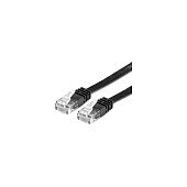 VALUE Patchkabel Kat.6 Class E UTP extra-flach schwarz 1,5m