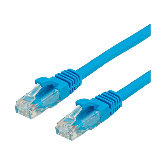 VALUE Patchkabel Cat.6A (Class EA) UTP, blau, 0,5 m