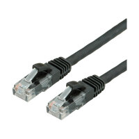 VALUE Patchkabel Cat.6A (Class EA) UTP, schwarz, 5 m