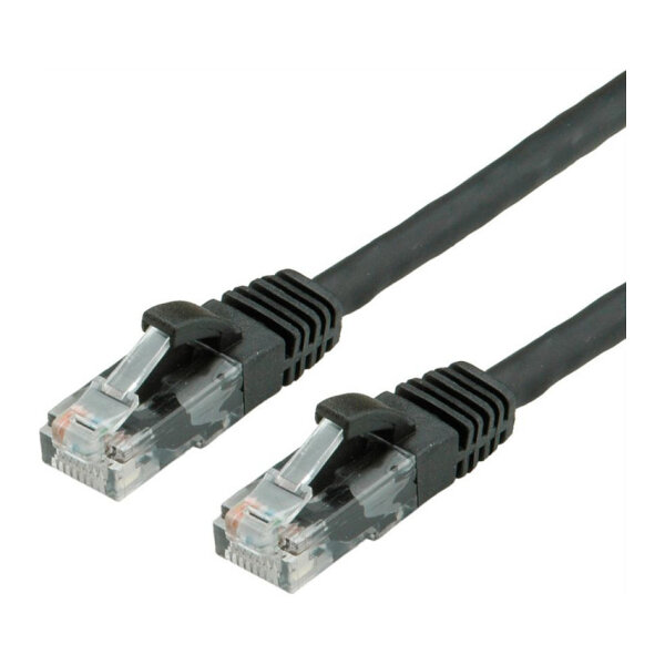 VALUE Patchkabel Cat.6A (Class EA) UTP, schwarz, 1,5 m