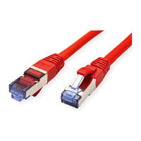 VALUE Patchkabel Cat.6A (Class EA) S/FTP (PiMF), LSOH, rot, 0,15 m