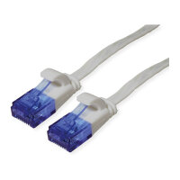 VALUE Patchkabel Cat.6A (Class EA) UTP, extra-flach,...
