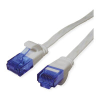 VALUE Patchkabel Cat.6A (Class EA) UTP, extra-flach,...