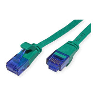 VALUE Patchkabel Cat.6A (Class EA) UTP, extra-flach, grn,...