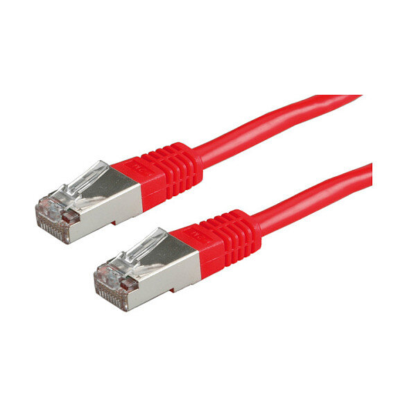VALUE Patchkabel Kat.6 Class E S/FTP PiMF rot 5m