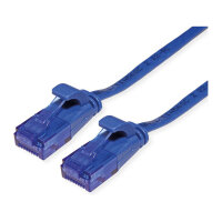 VALUE Patchkabel Cat.6A (Class EA) UTP, extra-flach,...