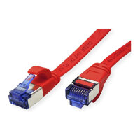 VALUE Patchkabel Cat.6A (Class EA) FTP, extra-flach, rot,...