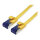 VALUE Patchkabel Cat.6A (Class EA) FTP, extra-flach, gelb, 1,5 m