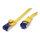 VALUE Patchkabel Cat.6A (Class EA) FTP, extra-flach, gelb, 1,5 m