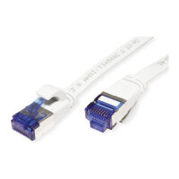 VALUE Patchkabel Cat.6A (Class EA) FTP, extra-flach, wei,...