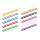 VALUE Kabelmarkierungsset fr Patchkabel, 5 - 6,5mm, 10 x 10 St., mehrfarbig