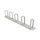 VALUE 19-Zoll-Frontplatte, h/v Kabelfhrung, Typ G, grau