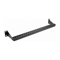 VALUE 19" Rack montierbare Kabelfhrungsschiene...