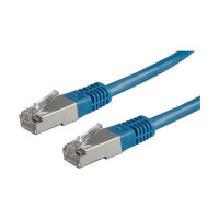 VALUE Patchkabel Kat.6 Class E S/FTP PiMF blau 0,5m