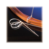 VALUE Kabelbinder 30cm 4,8mm Beschriftungsfeld 100 Stk.