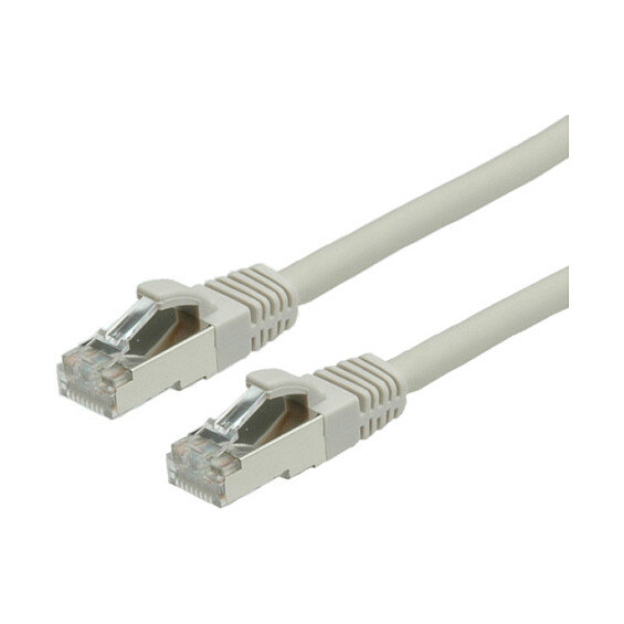 VALUE Patchkabel Kat.6 Class E S/FTP PiMF LSOH grau 0,5m