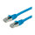 VALUE Patchkabel Kat.6 Class E S/FTP PiMF LSOH blau 0,5m
