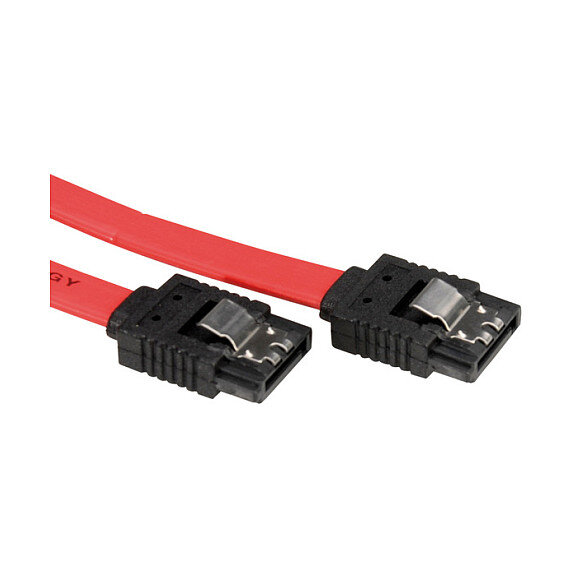 VALUE Internes SATA 6.0 Gbit/s HDD-Kabel mit Schnappverschluss 0,5m