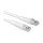 VALUE Patchkabel Kat.6 Class E UTP weiss 10m