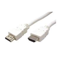 VALUE HDMI High Speed Kabel mit Ethernet, wei, 10 m