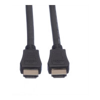 VALUE HDMI High Speed Kabel mit Ethernet, LSOH, schwarz, 2 m