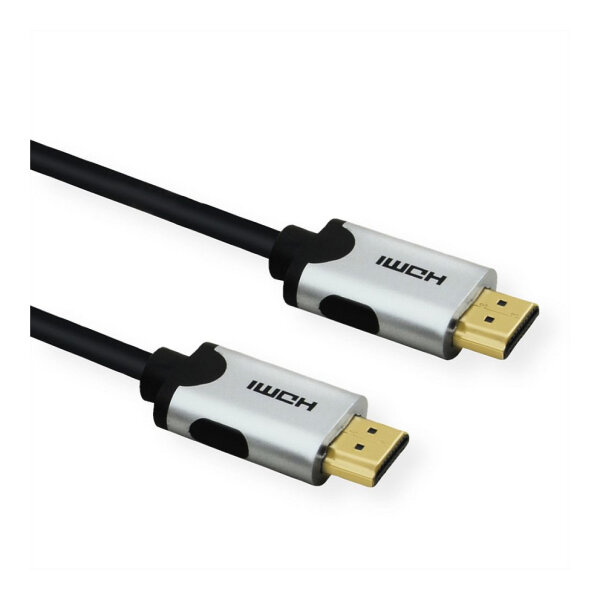 VALUE 10K HDMI Ultra High Speed Kabel, ST/ST, schwarz, 1 m