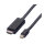 VALUE Mini DisplayPort Kabel, Mini DP-UHDTV, ST/ST, schwarz, 2 m