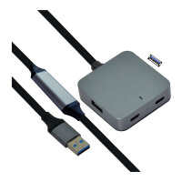 VALUE USB 3.2 Gen 1 Hub, 4 Ports (2x USB-A + 2x USB-C),...