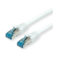 VALUE Patchkabel Kat.6A Class EA S/FTP PiMF LSOH weiss 3m