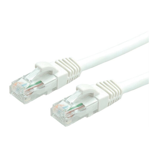 VALUE Patchkabel Cat.6A (Class EA) UTP, wei, 0,3 m