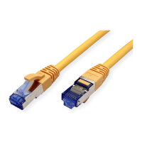 VALUE Patchkabel Cat.6A (Class EA) S/FTP (PiMF), LSOH, gelb, 0,15 m