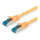 VALUE Patchkabel Cat.6A (Class EA) S/FTP (PiMF), LSOH, gelb, 0,15 m