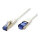 VALUE Patchkabel Cat.6A (Class EA) S/FTP (PiMF), LSOH, wei, 0,15 m