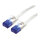 VALUE Patchkabel Cat.6A (Class EA) UTP, extra-flach, wei, 1,5 m