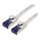 VALUE Patchkabel Cat.6A (Class EA) FTP, extra-flach, grau, 1 m