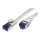 VALUE Patchkabel Cat.6A (Class EA) FTP, extra-flach, grau, 1 m