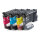 Brother Tintenpatronen LC-521VAL Multipack (je 1x BK/M/C/Y)