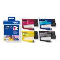Brother Tintenpatrone LC-527VAL Multipack (je 1x BK/M/C/Y)