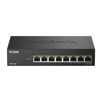 D-Link DMS-108P/E 8-Port Multi-Gigabit Unmanaged PoE Switch
